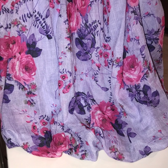 Care n sport dress lavender/pink flowers NWT plus. BIN G - Picture 6 of 6